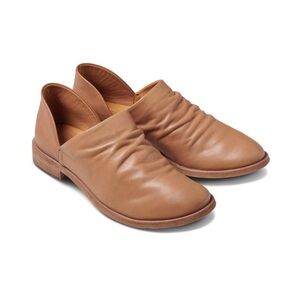 Beek Puffin Bootie Size 7 $375 Saddle Leather Flats Women Shoes Slip On Comfort